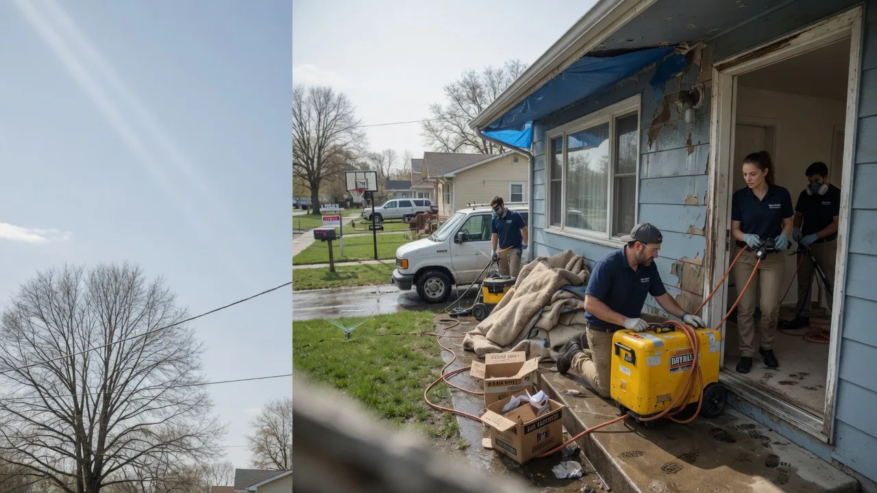 Basement Flood Cleanup in Washingtonville, OH near me